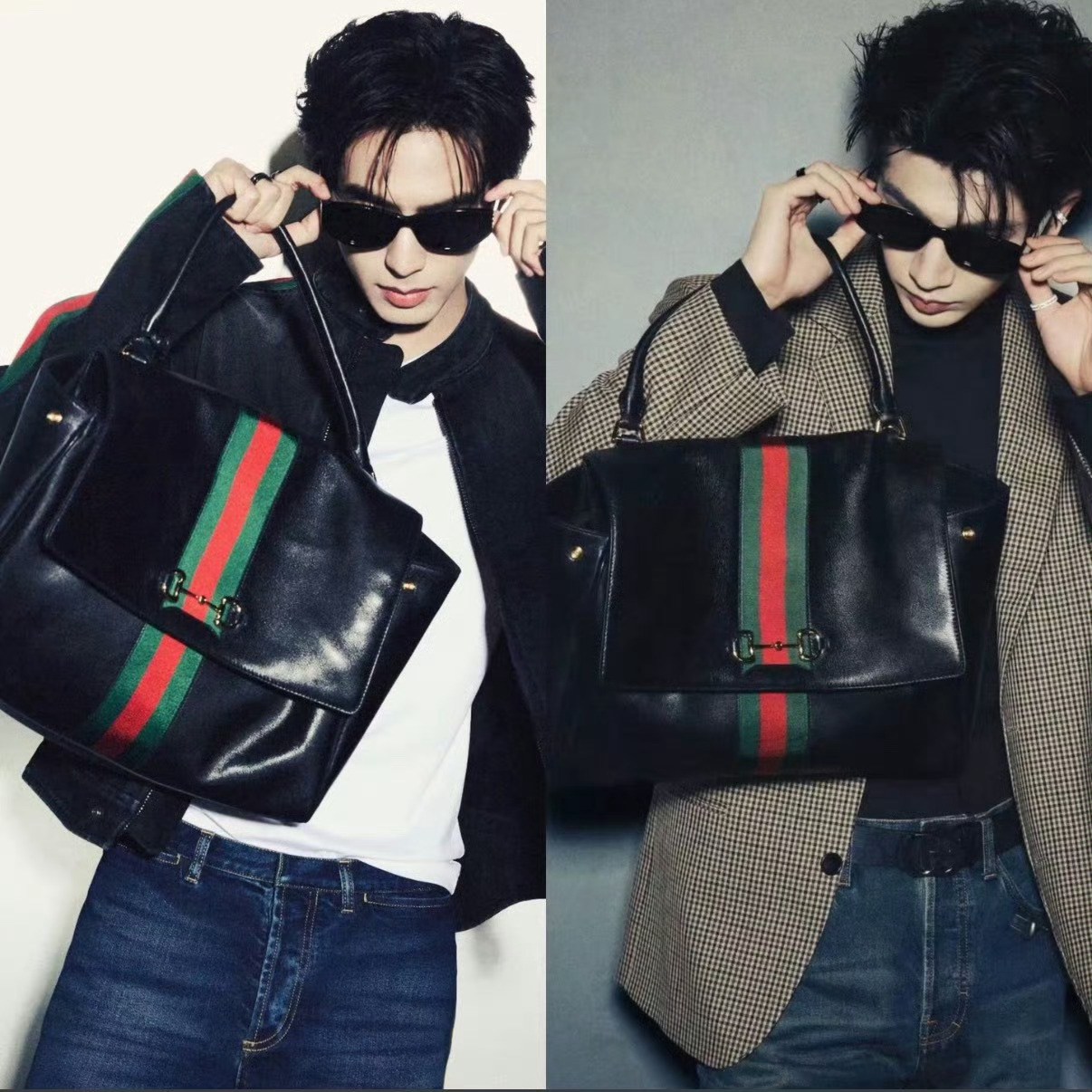 宋威龙张凌赫同品牌同姿势除了都是浓颜大高个帅哥，还有什么交集？ 