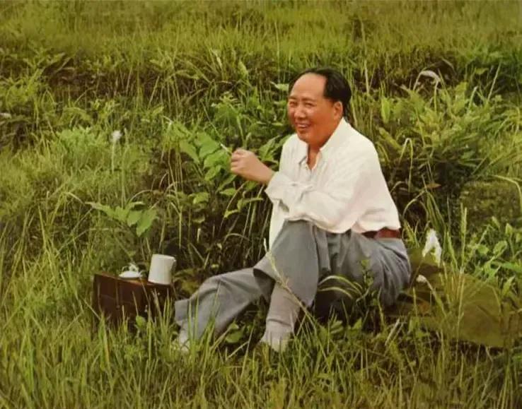 🙏请停留几秒，为伟人点个赞送朵花💐
《毛主席的风范》
新中国成立后，
直至生