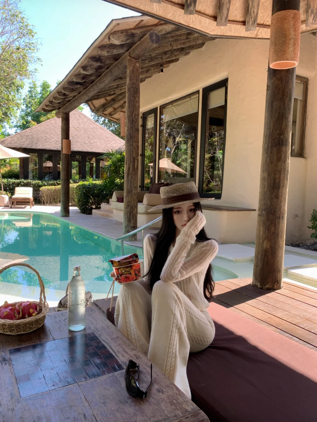 存一些松弛感拍照姿势