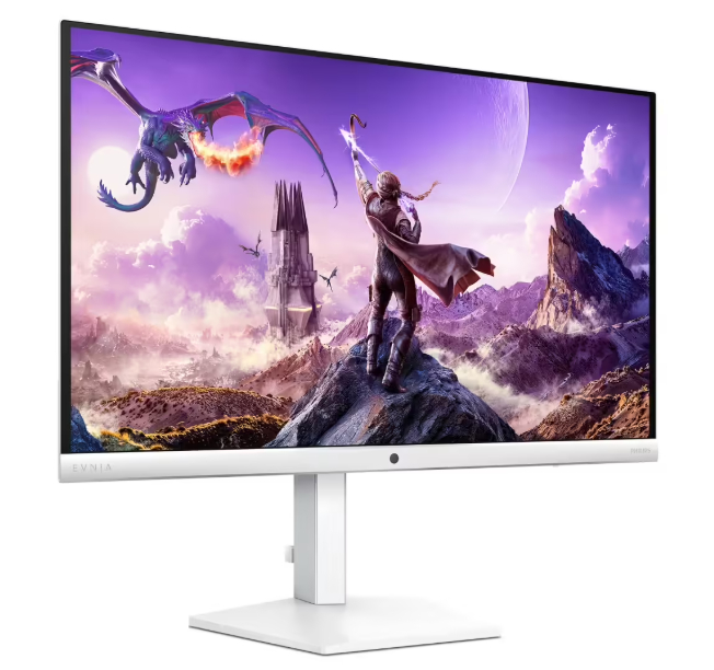 飞利浦预告 Evnia 27M4N8500V 显示器：26.5" QHD 360