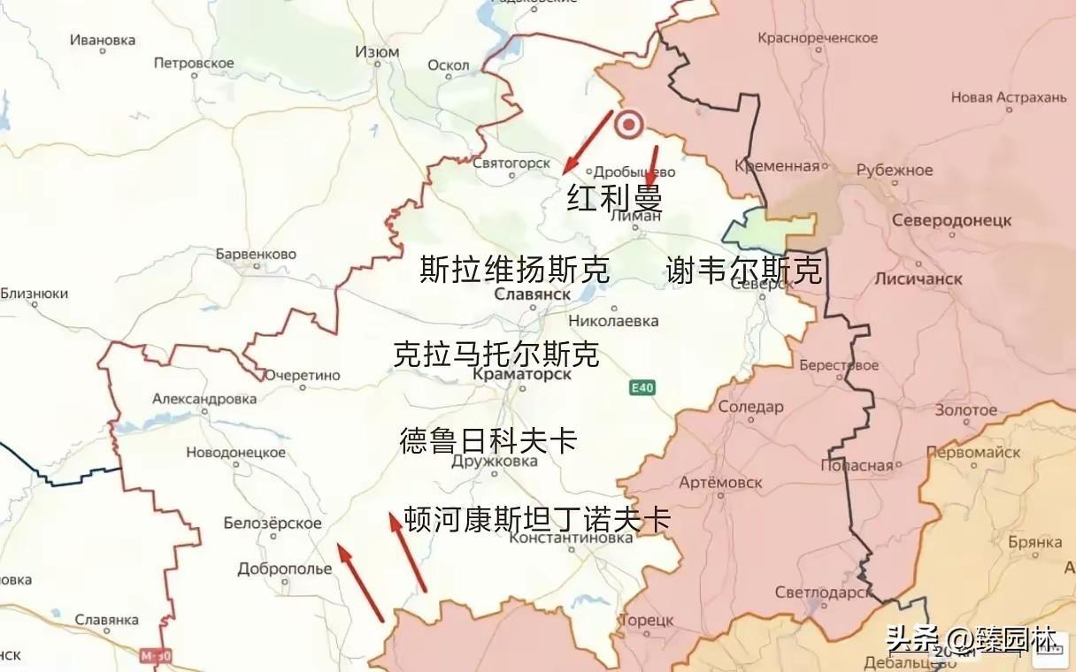 兵峰所向：双子城
 俄军在东，东南，南，北四个方向分别扼控重点，依“老习惯”留下