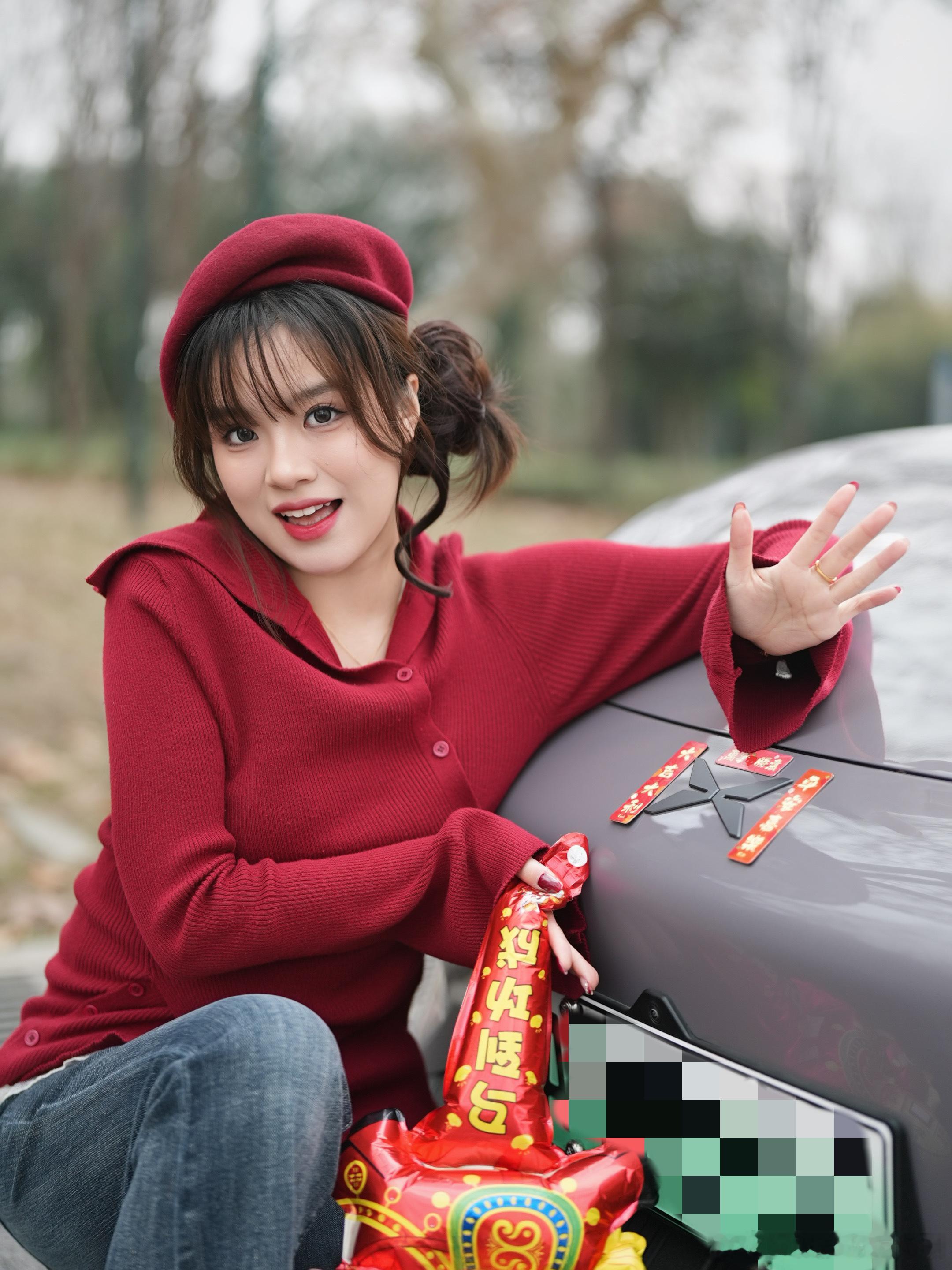 年轻人自驾回家新春氛围Car🏮🏮🏮我们00后工作室小姐姐打算开着小鹏MON