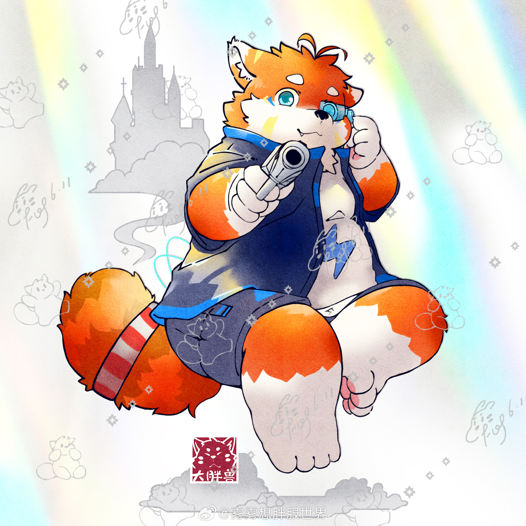 委托：可爱小熊猫~~感谢老板支持喜欢~~ 