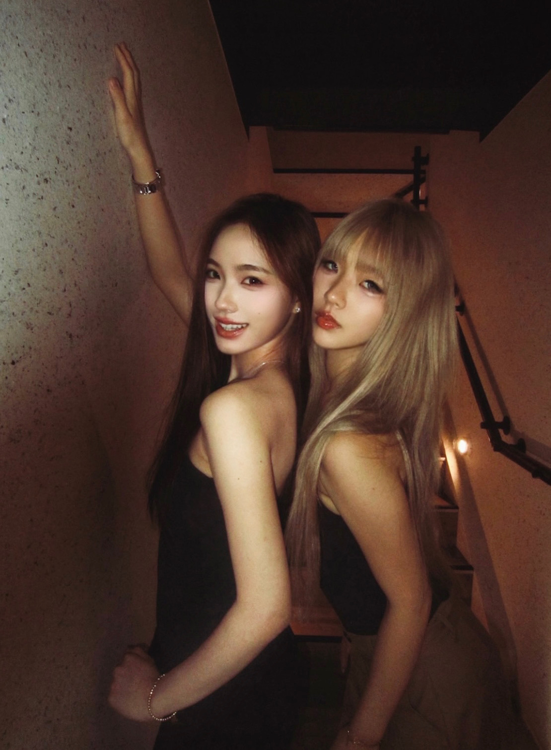 姐妹合体😍👭Elly许曦文Lily许韶恩 ​​​