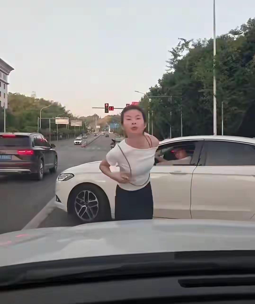 看完重庆拦车加塞女的视频，

很多人都和我一样猜测，

这名女子身份恐怕不简单。