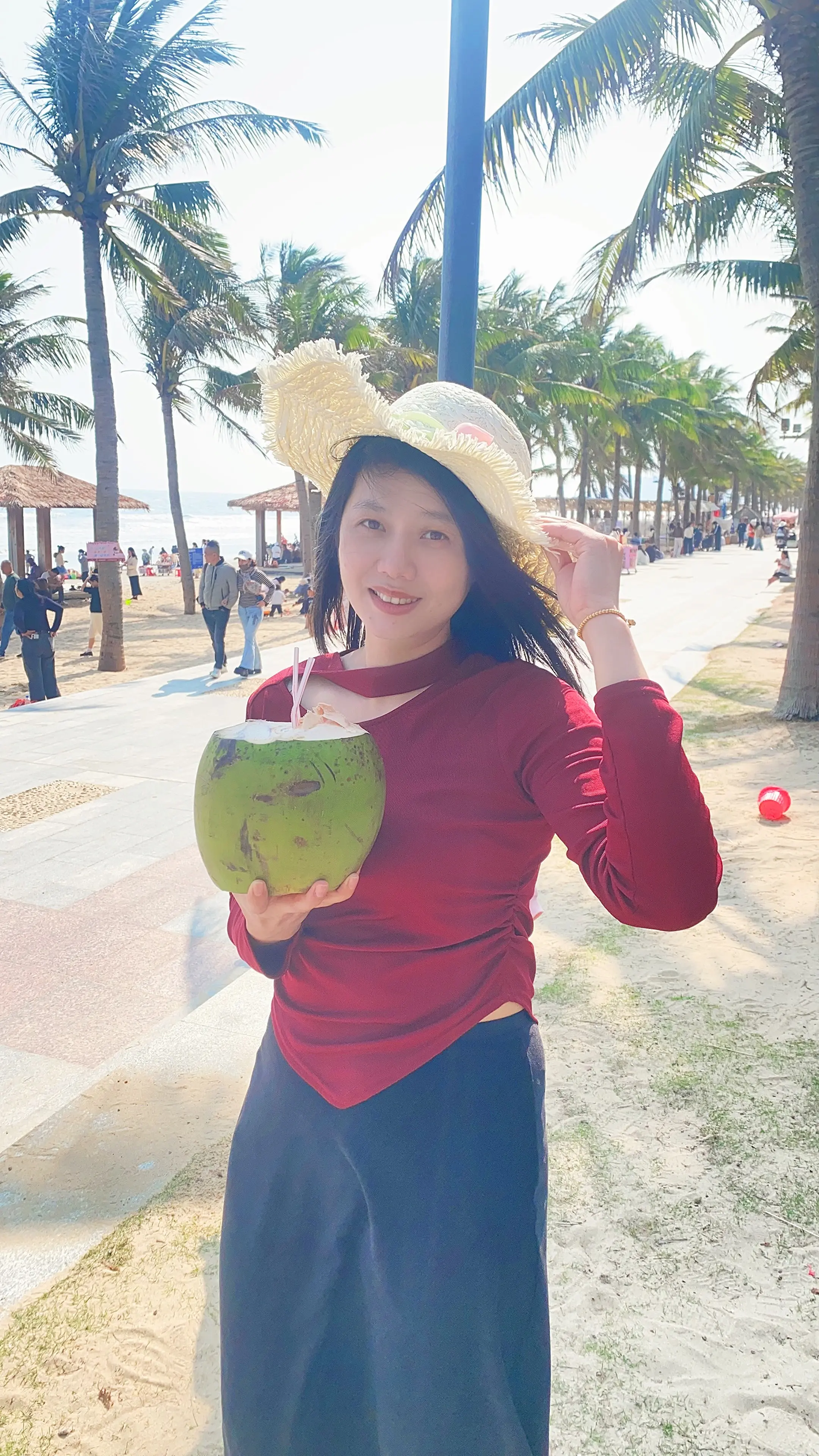 一起吹吹风散散步……