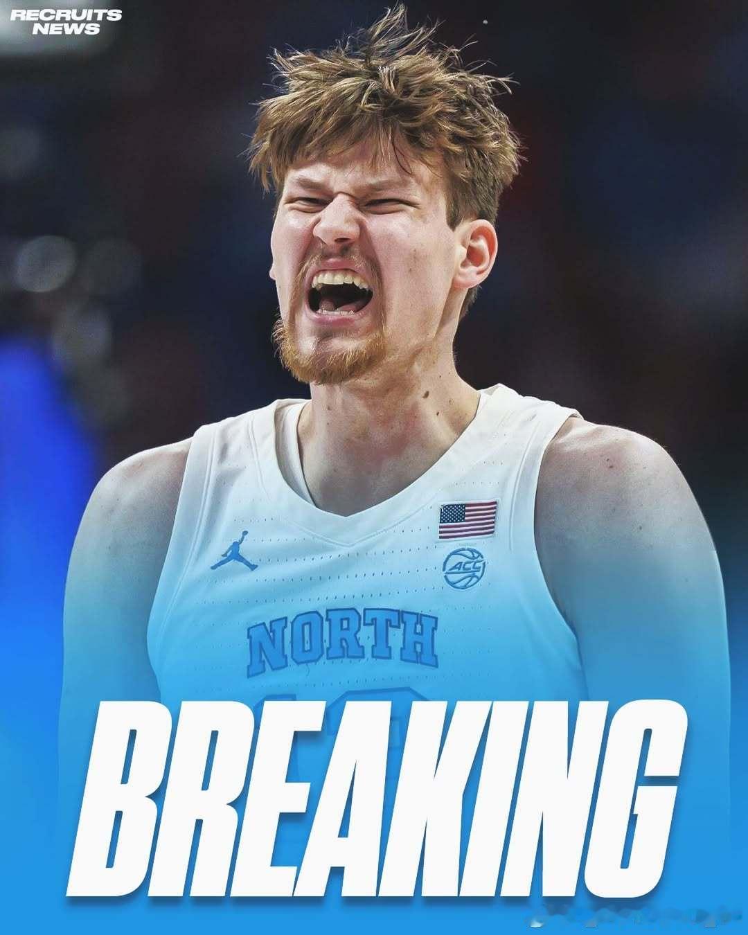 据Matt Norlander报道，北卡罗来纳大学中锋亨利·维萨尔(Henri 