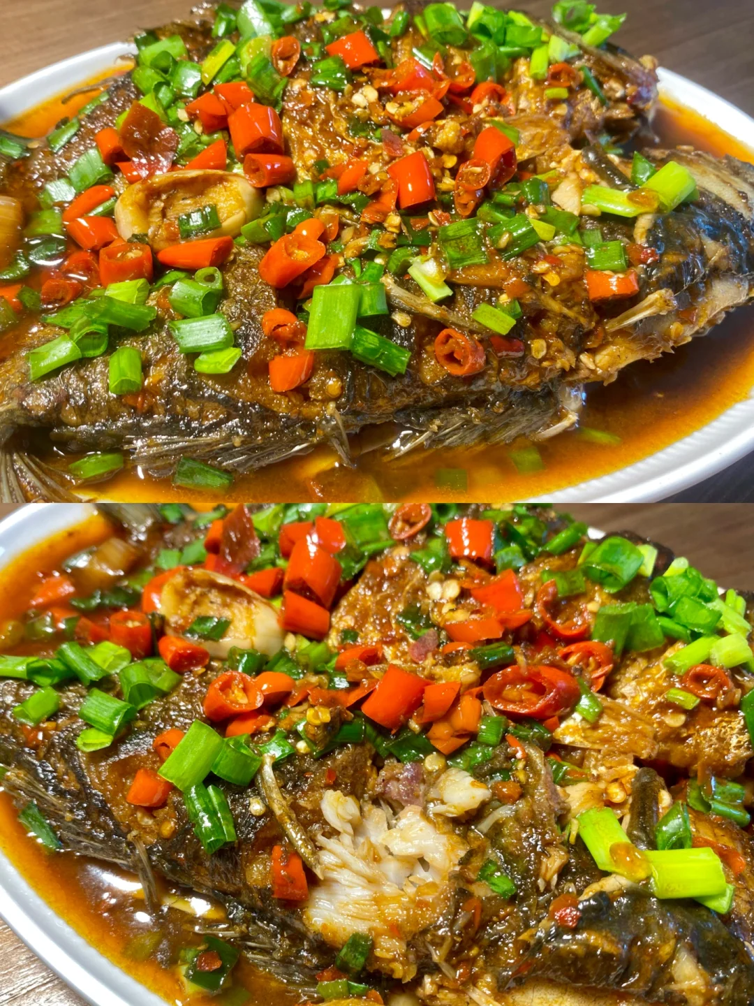 香煎鲫鱼🐟这样做好吃哭了！真的太适合下饭