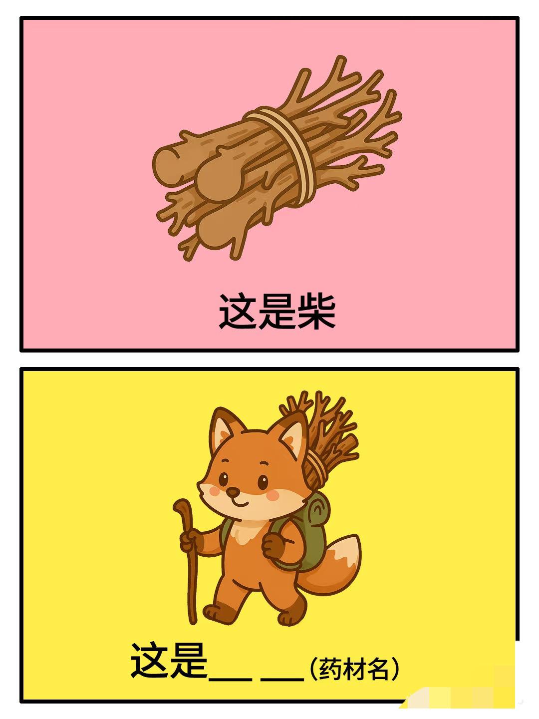 猜谐音梗👉今天的谐音梗猜药材
	中药谐音梗