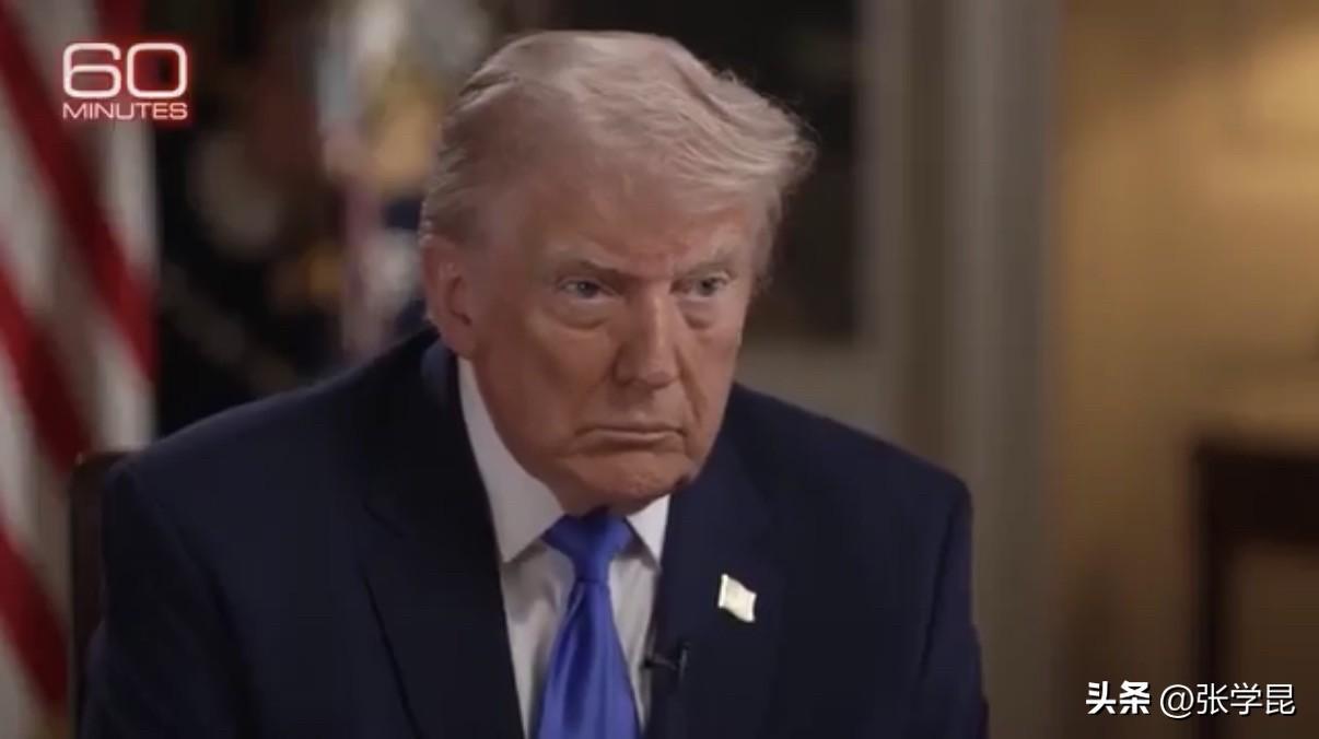 今天在接受美国哥伦比亚广播公司《60分钟》栏目采访时，特朗普否认白宫记者晚宴突发