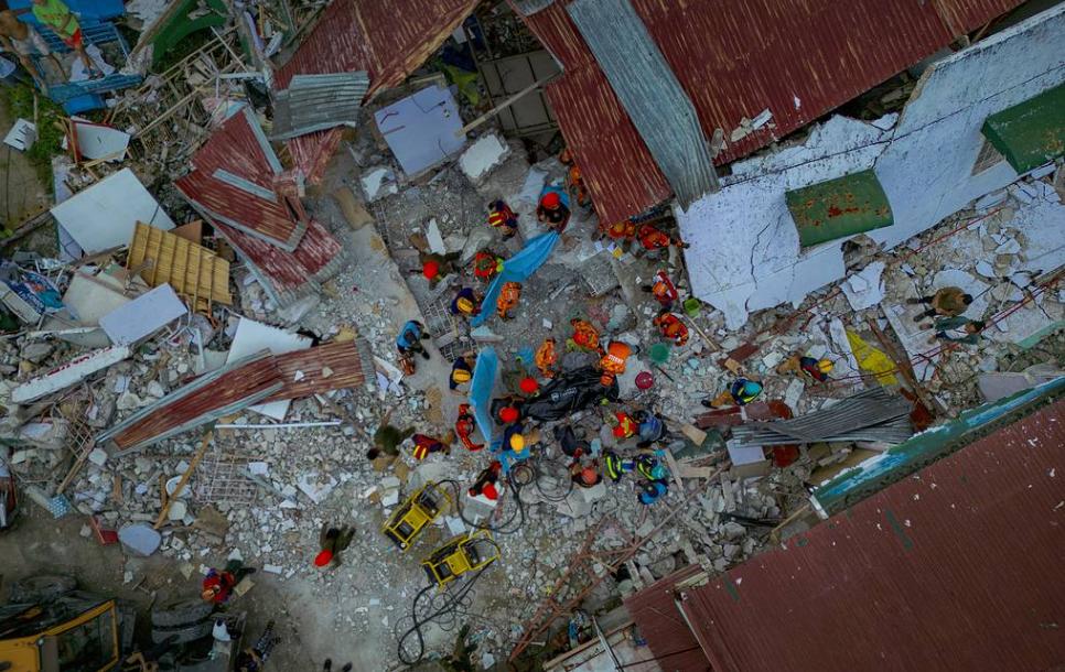 地震来袭！菲律宾地震死亡人数持续上升

根据菲律宾棉兰老岛民防办公室新闻发言人称