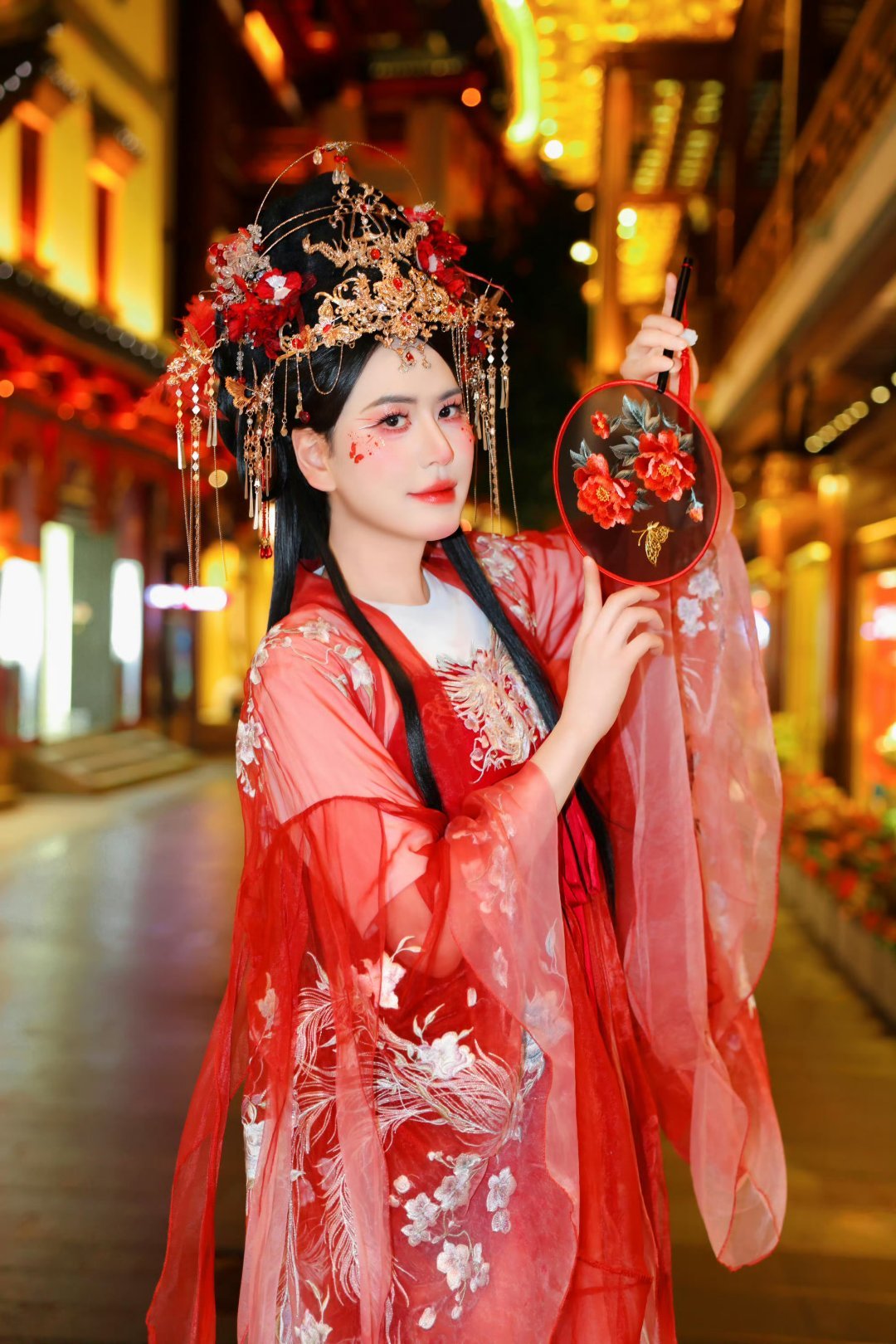 曺圭贤网红古风女装写真我有亿点点不敢认 