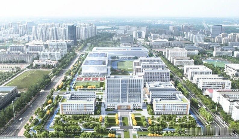 重磅消息！合肥体育运动学校新校区建设项目开工仪式在新站高新区举行。

项目位于淮