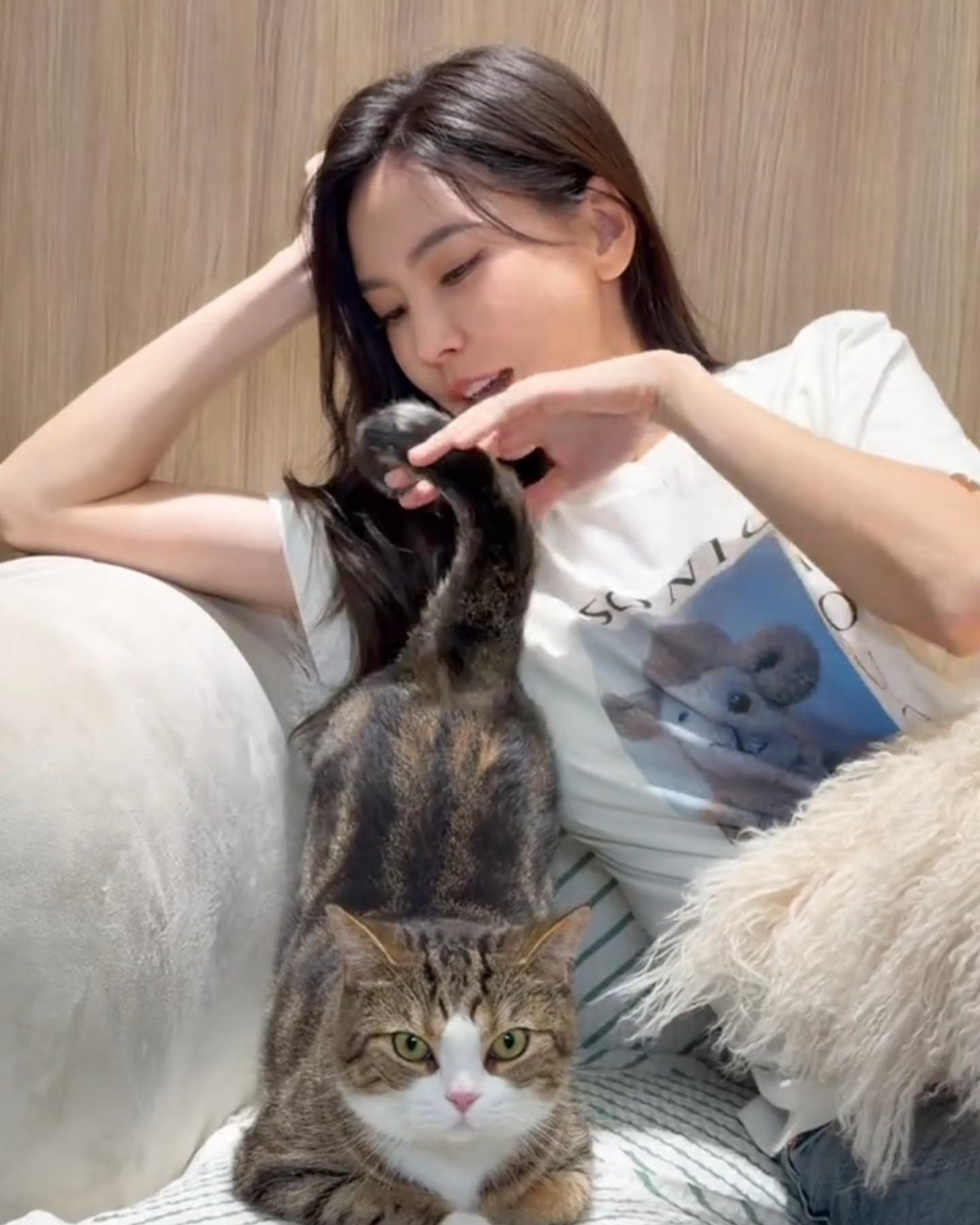 悟空和妈妈学的这么会勾引人吗😋 ​​​