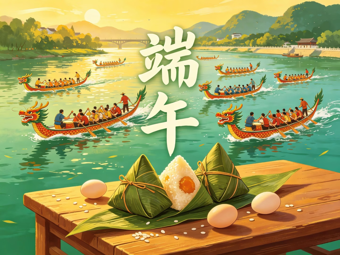 端午安康 