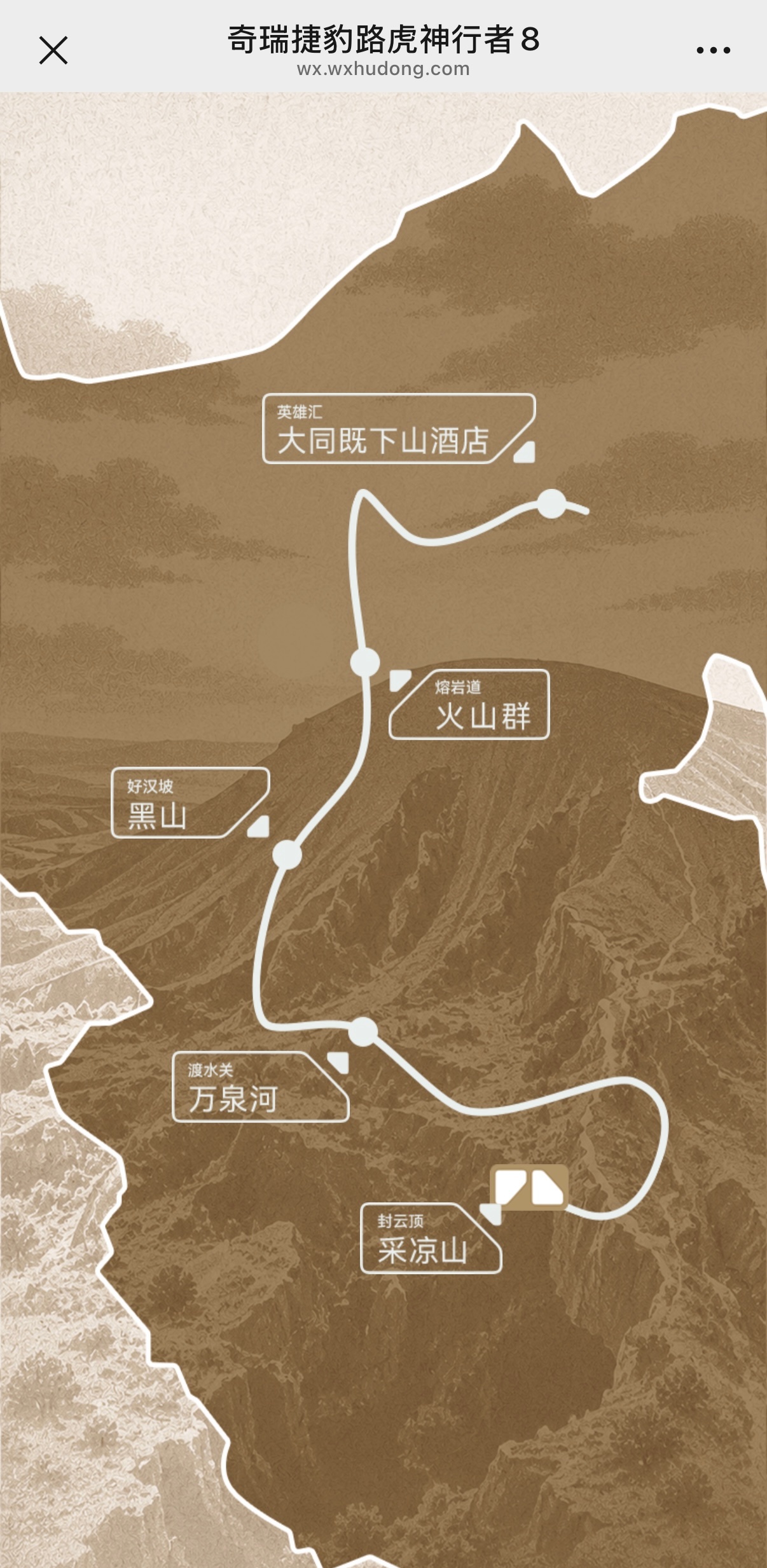 神行者8这次全地形试驾我看了看路线，感觉洁玲，二师兄，豆豆，岳子，小吕，大老师这