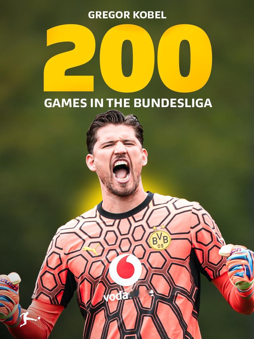 💪🏻还要再并肩战斗下一个200场💛🖤里程碑达成！科贝尔代表黄黑军团解锁德