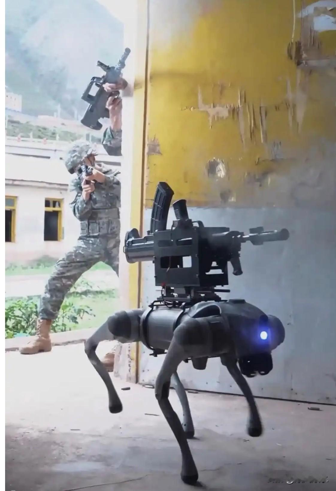 东方机器狗硬核破圈！外网狂赞：中国把科幻玩成了日常。

中国机器狗全场景实战落地