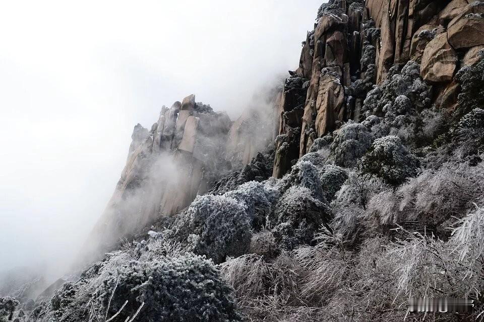 云雾环绕的天柱山有多美美不胜收
