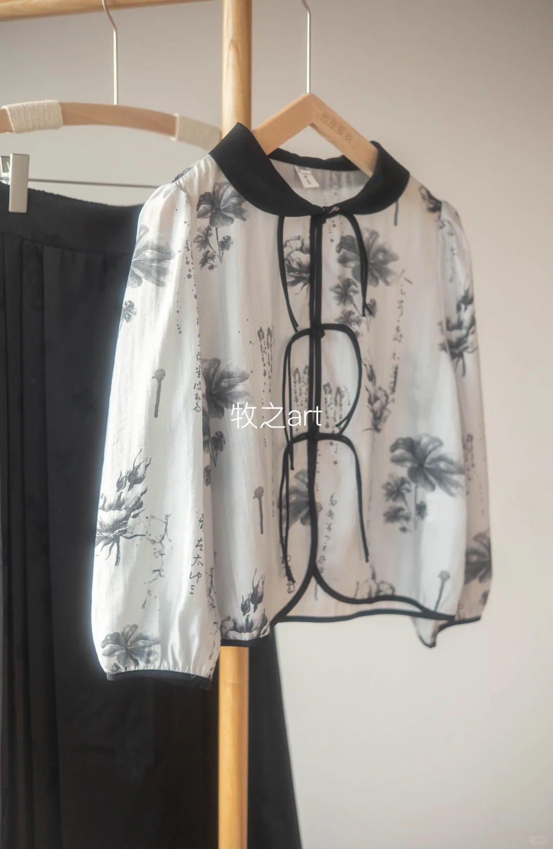 清新淡雅的国风中式上衣！