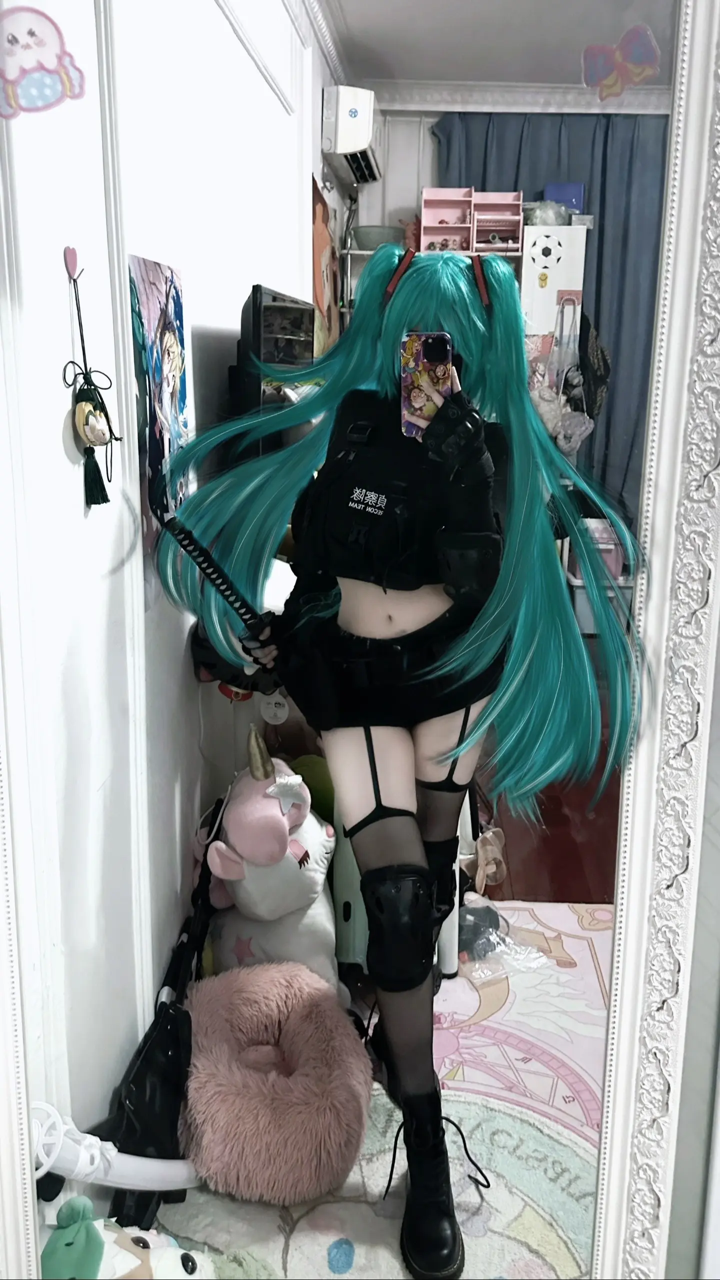 初音未来 miku cos 致歉一切 初音cos