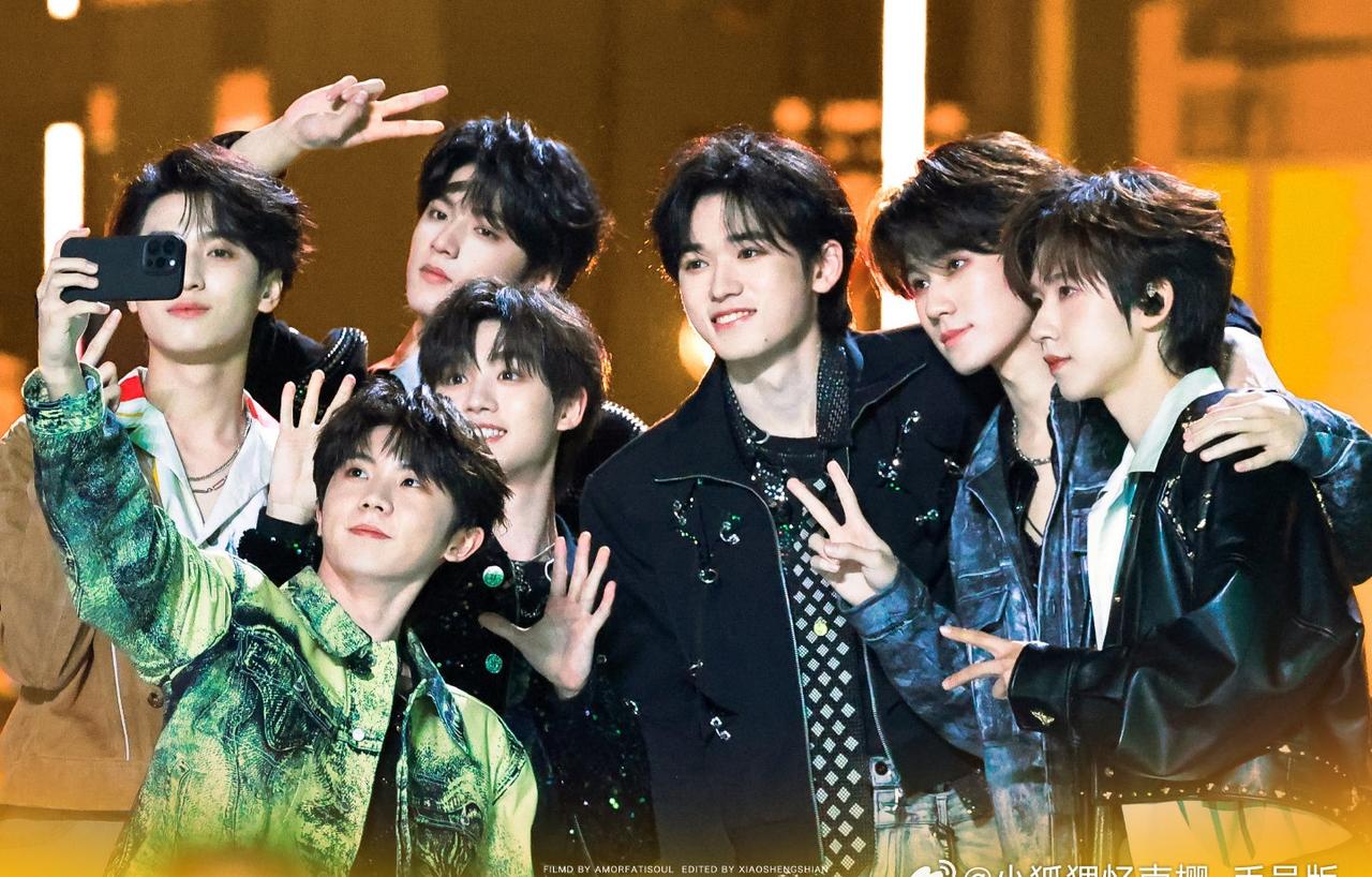 时代少年团 
哥几个是真爽了哈哈哈哈哈哈哈哈哈，我们爽不爽不知道，但他们真的很爽