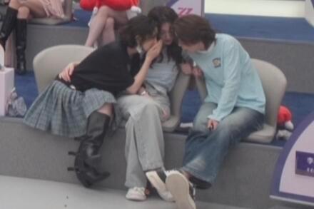 我们李唐王朝知不知道有摄像头的仨人就这样乐呵一整晚这观影区视角可太好看了乘风20