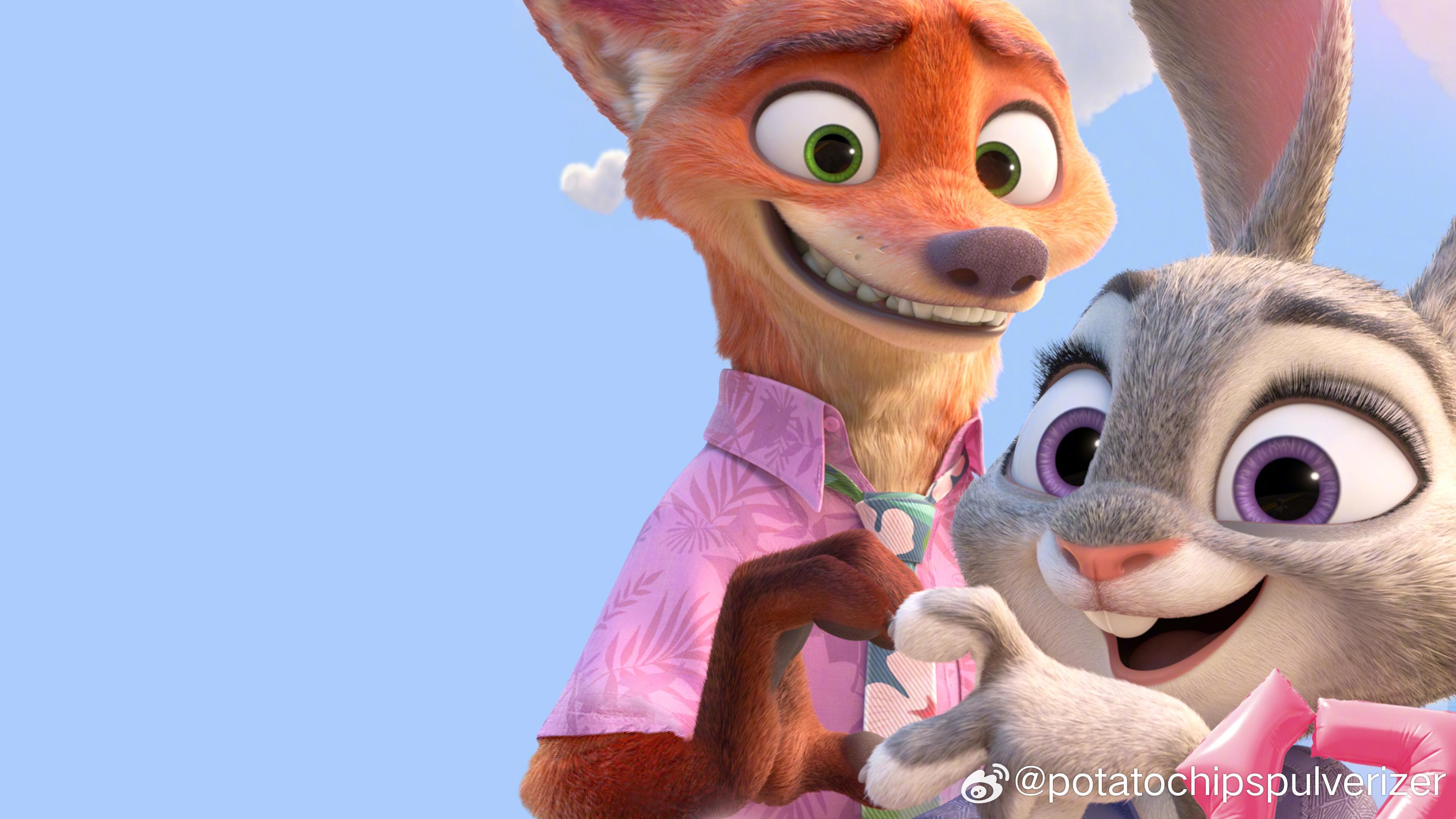 疯狂动物城明天就去看狐兔