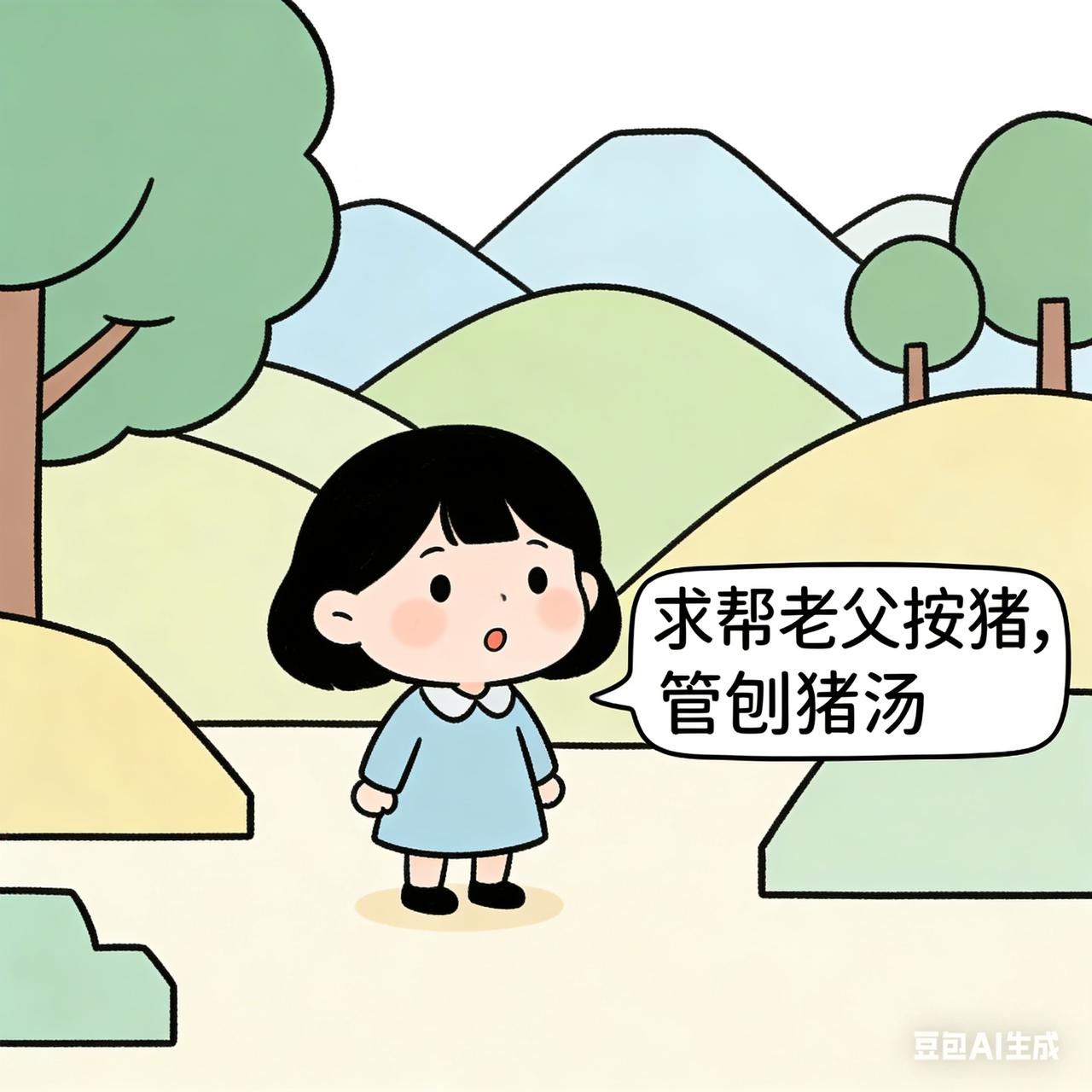 解读“按猪女孩”呆呆爆火背后的流量密码
 
重庆女孩呆呆一句“求帮老父按猪，管刨