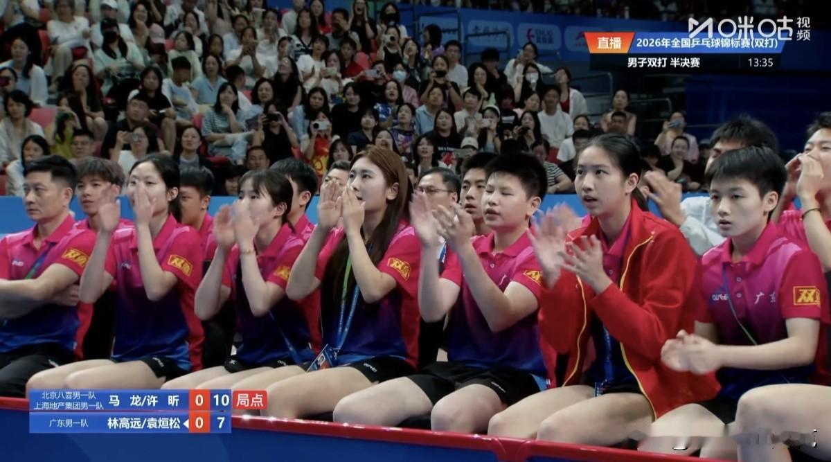 挡不住了！马龙/许昕组合横扫林高远/袁烜松组合，昂首晋级男双决赛！
      