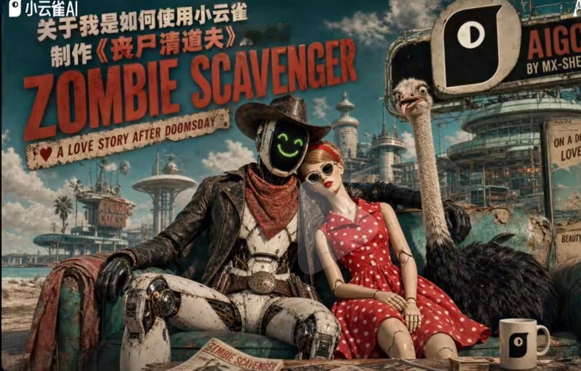 最近刷到那个3000块成本、10天手搓出的《丧尸清道夫》，好莱坞都来求合作，确实