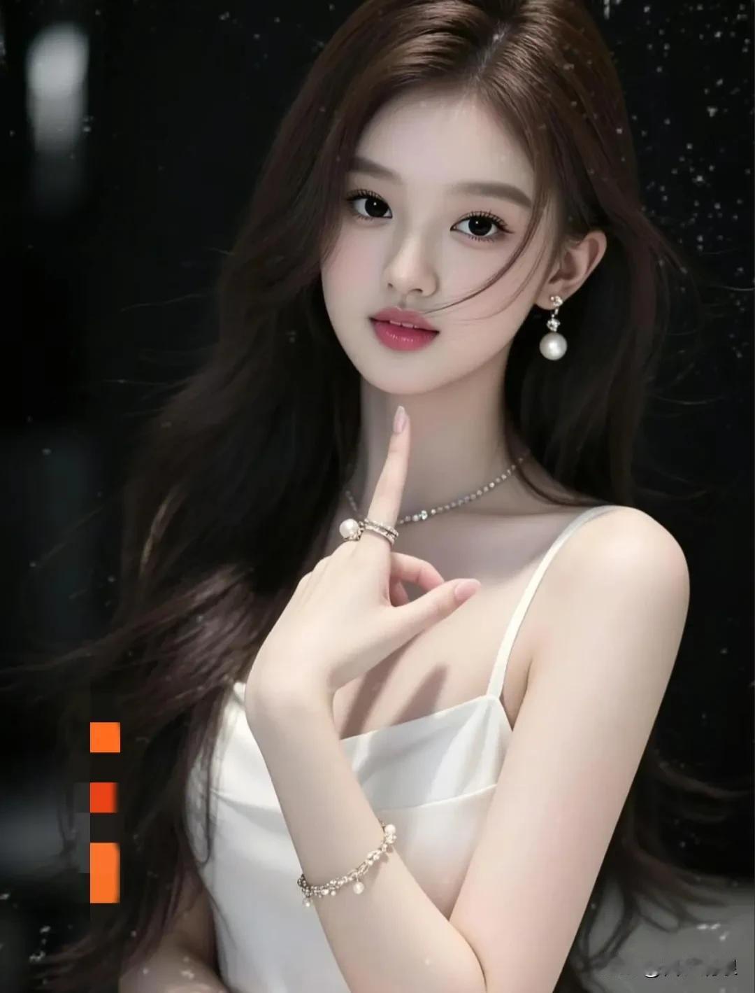 今天必须给你们分享一位宛如从梦幻中走来的仙女。

瞧瞧这双眼睛，仿佛藏着浩瀚星辰