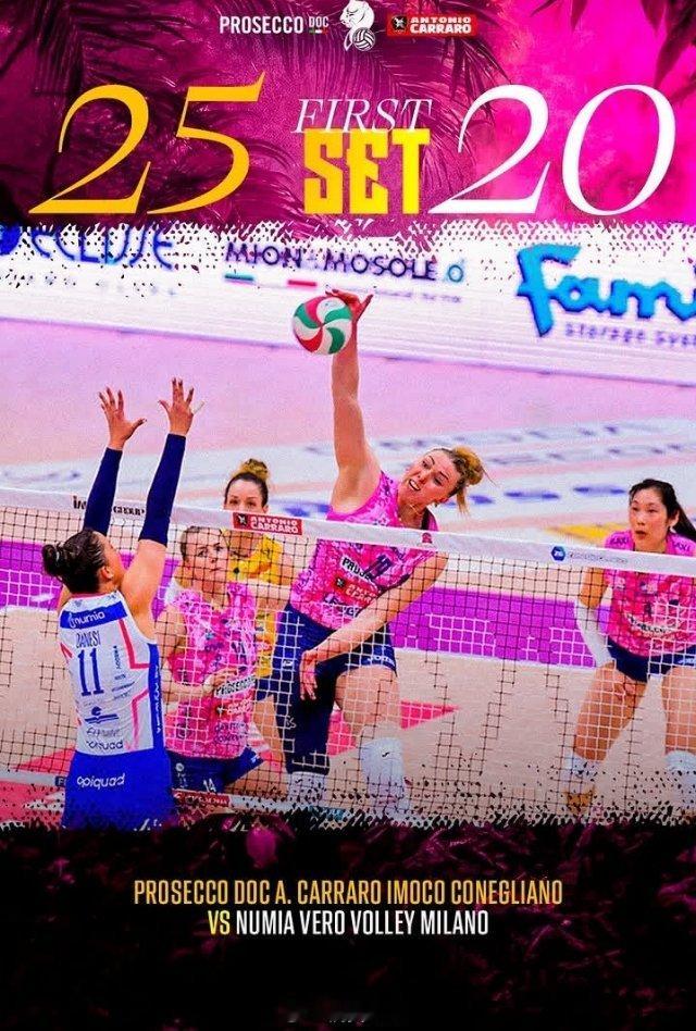 朱婷朱婷留洋第七季 恭喜科内3-2米兰