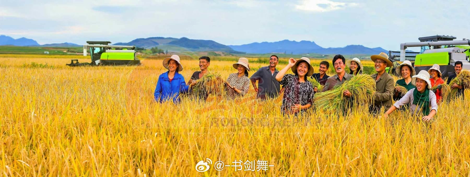 朝鲜已经进入秋收的季节，各行各业的工作人员、军方、以及学生，都会下乡支农帮忙采收