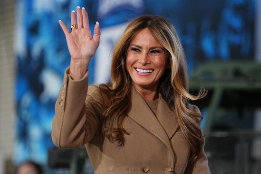 梅拉尼娅在最新 YouGov 民调中位列最不受欢迎的第一夫人之一 多家媒体援引 