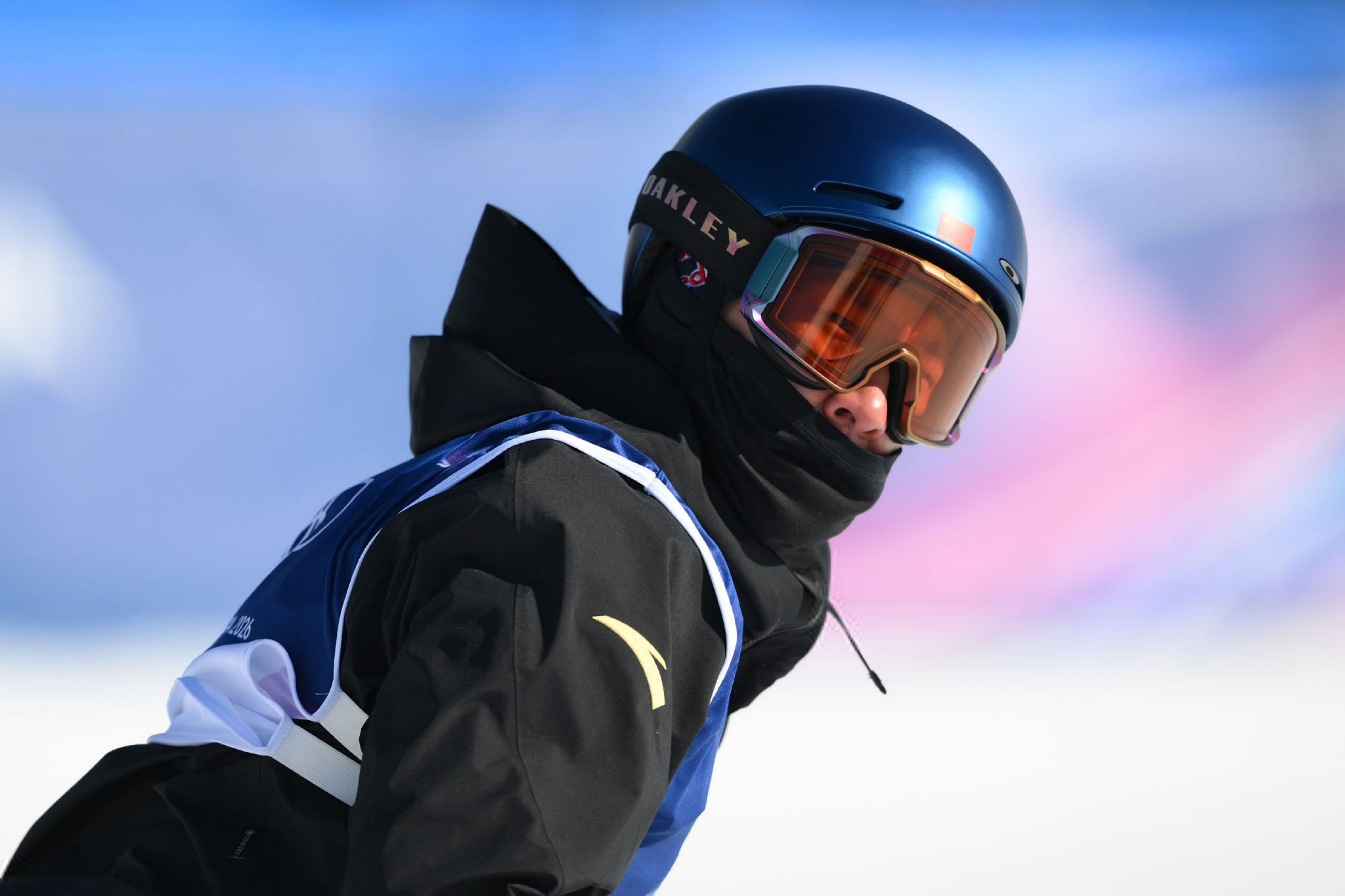 苏翊鸣晋级坡障决赛苏翊鸣第二滑72.78分米兰冬奥会单板滑雪男子坡面障碍技巧预赛