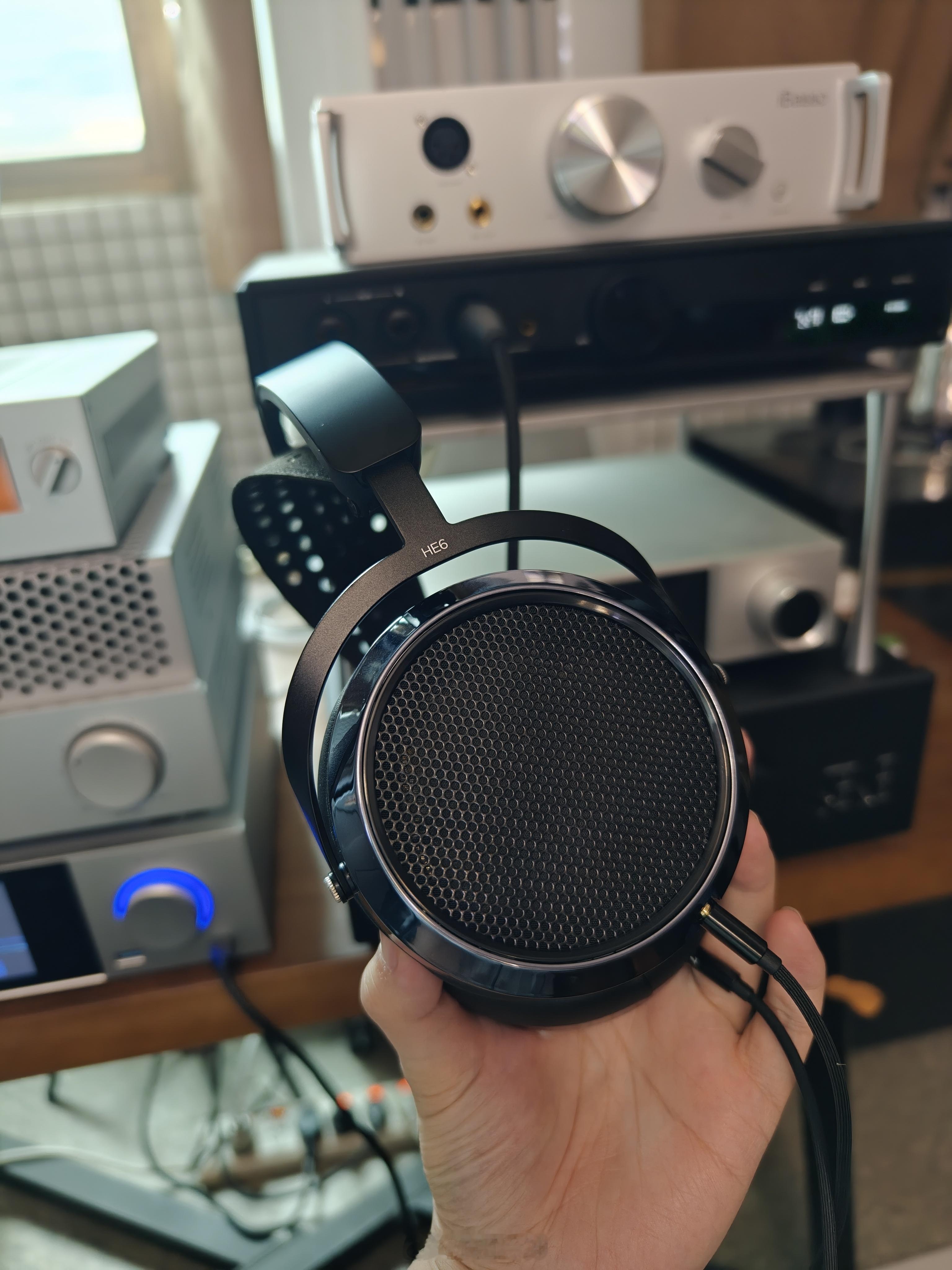 hifiman HE6 Remastered 不是一般的难推啊！不过推出来效果不