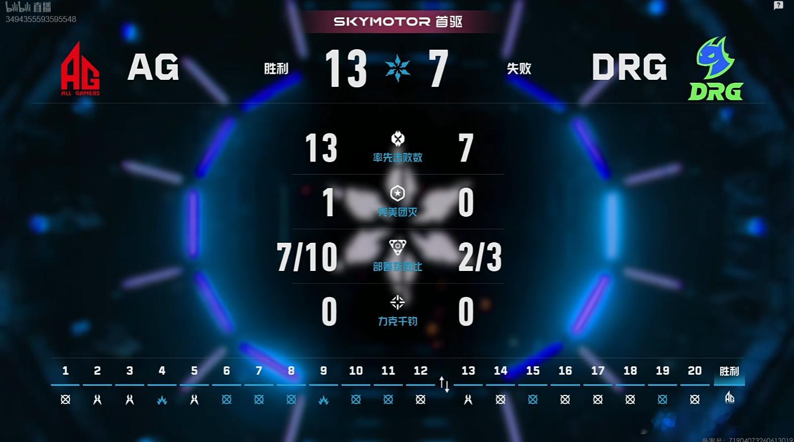 2026VCT CN第二赛段 | AG 1-1 DRG图二隐世修所，AG 13: