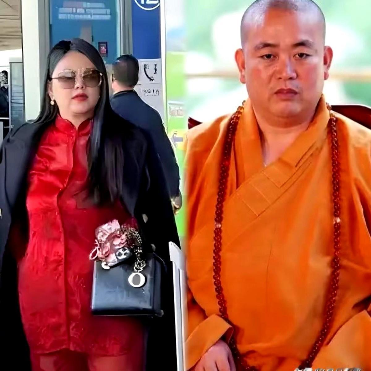 简单的查了一下，
这两人凑一块，还真成了个“胖相聚”了。
少林寺方丈释永信顶着“