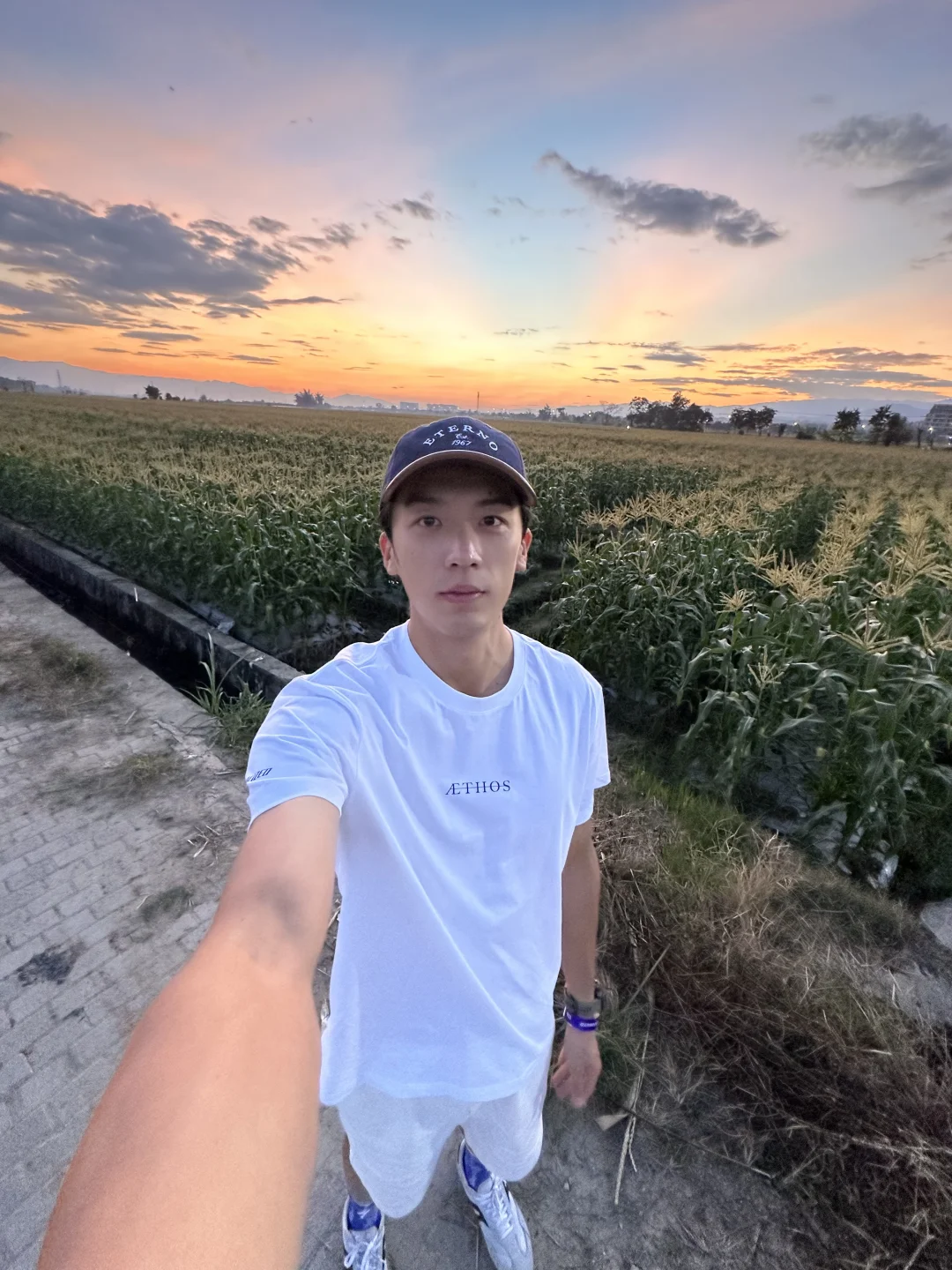 那天我看到了云南最美的日落