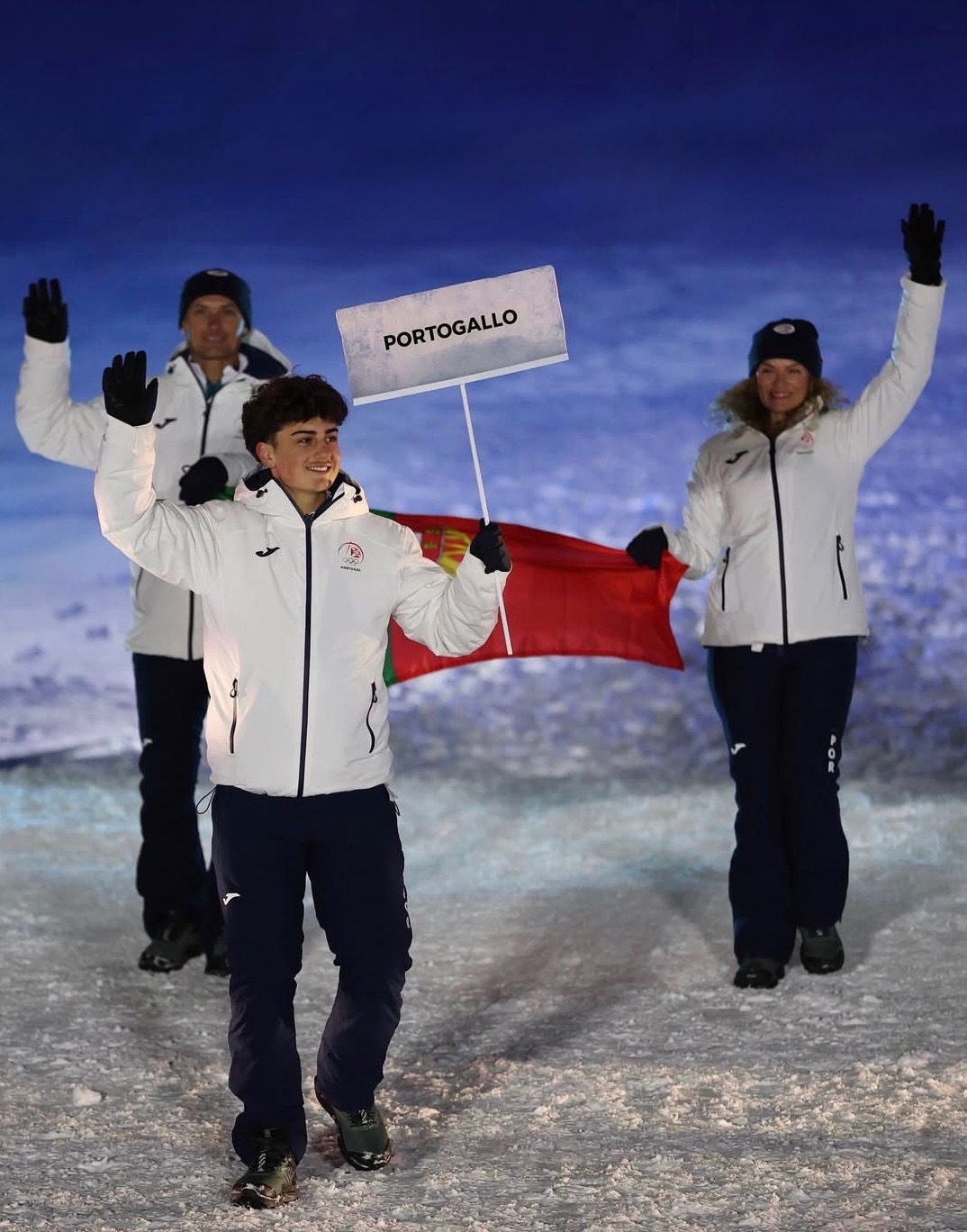 冬奥会开幕式 C罗老家居然只有三人参加冬奥。。。冬奥会