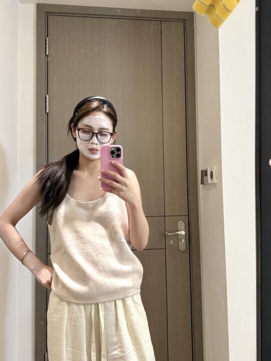 89块钱的zara home毛背心🐽开心了一晚上