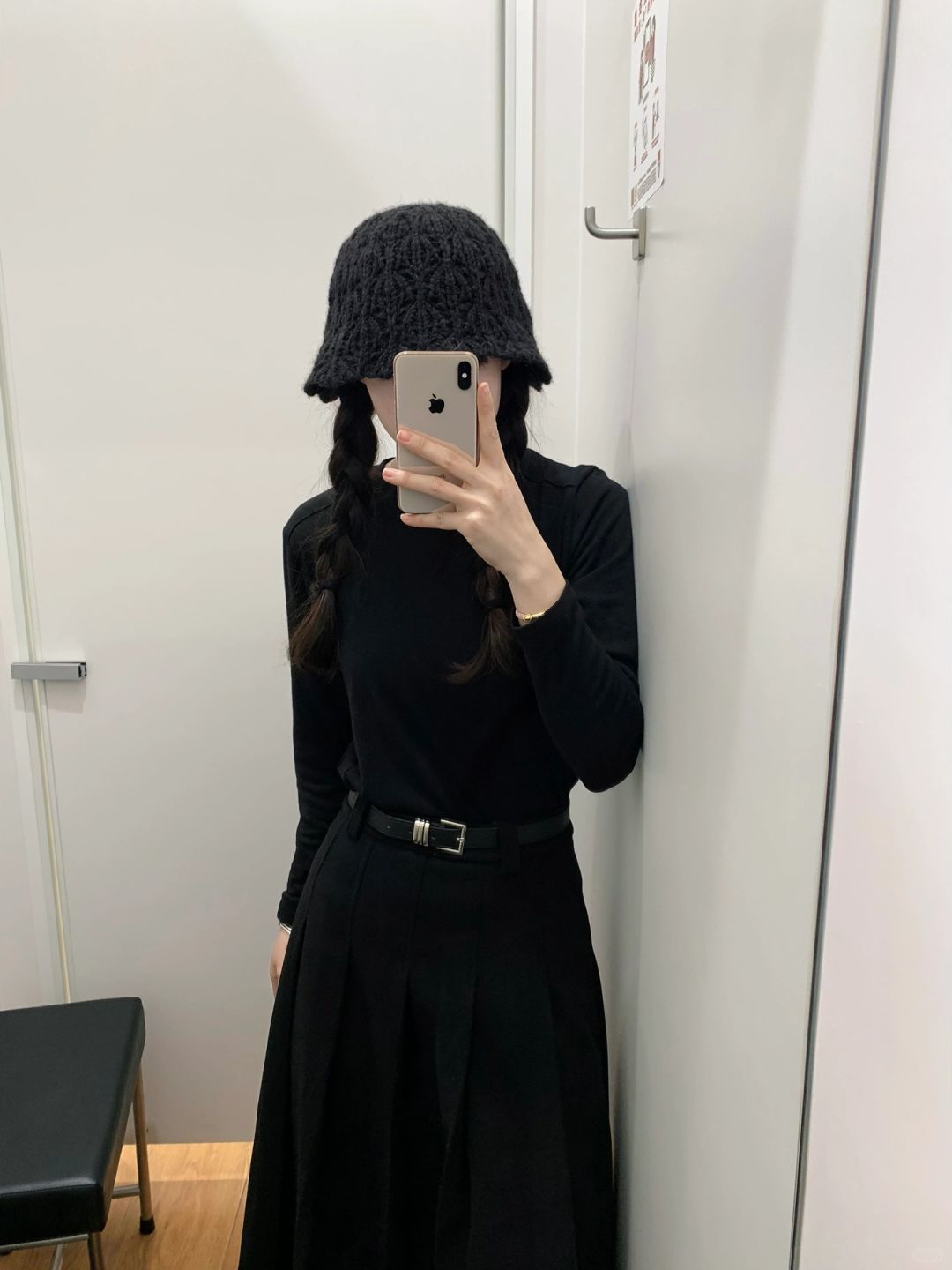 all black真的绝了！好显瘦好好看
