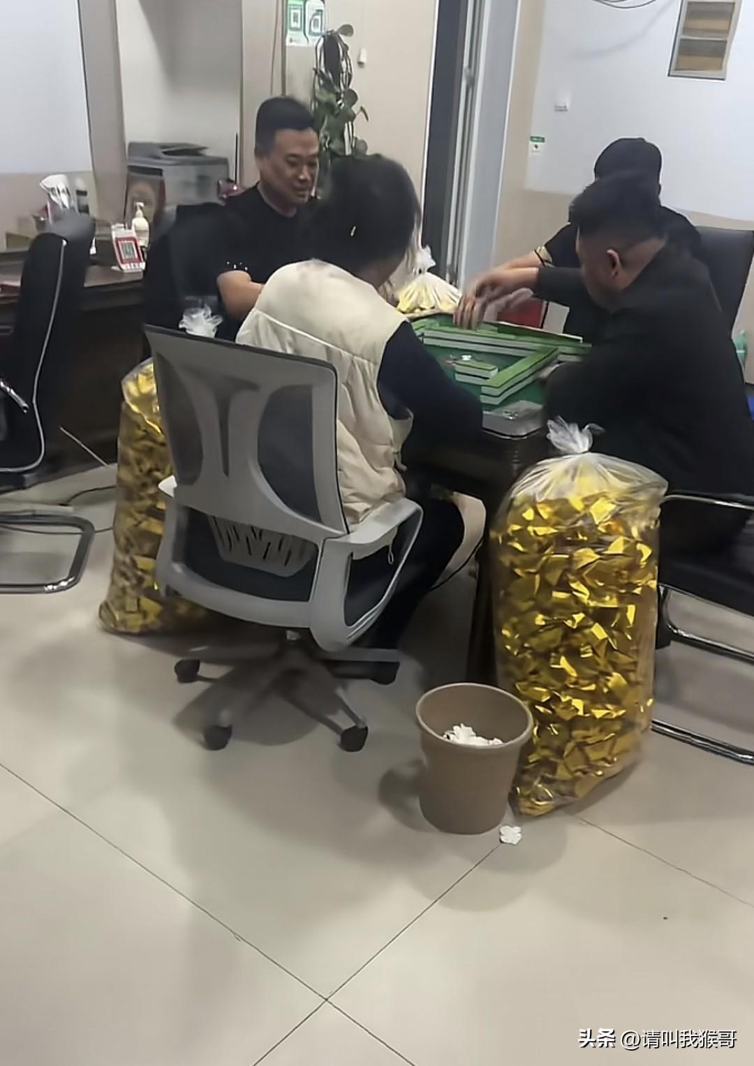 这么麻将打的有点看不懂，算赌博不？