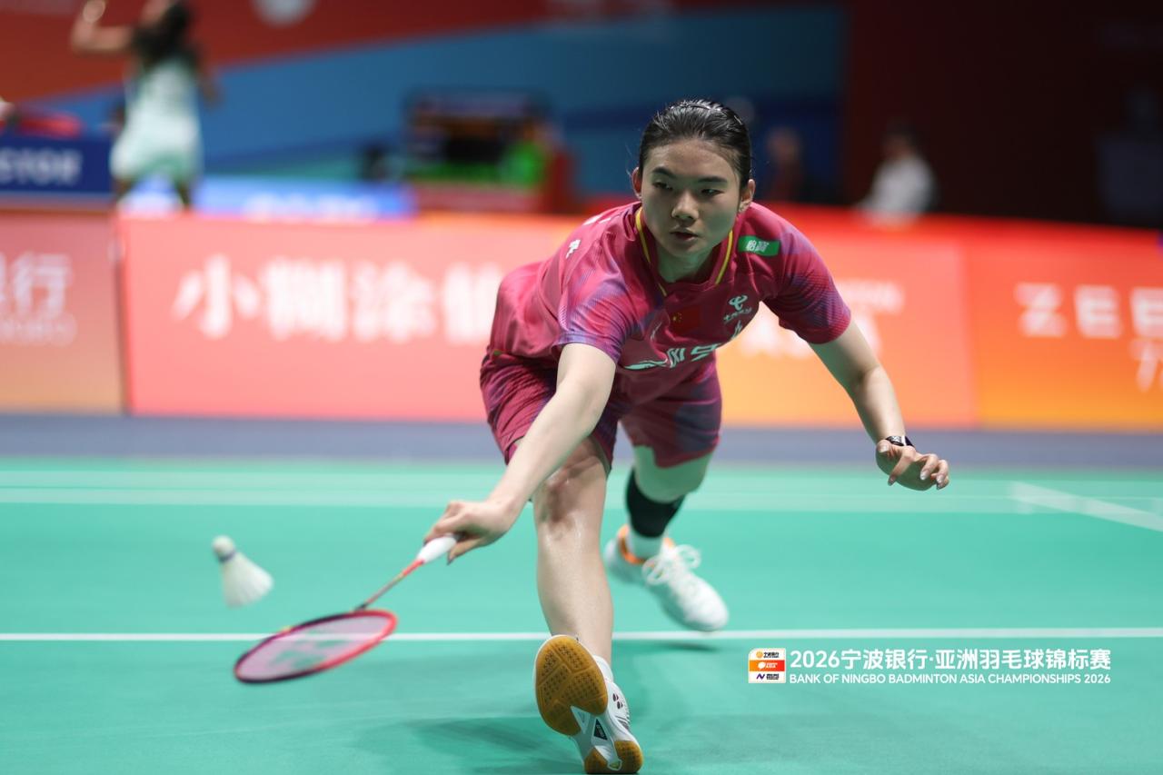 2026年亚洲羽毛球锦标赛女单首轮，韩悦在 21-16先胜一局的情况下，被对手1