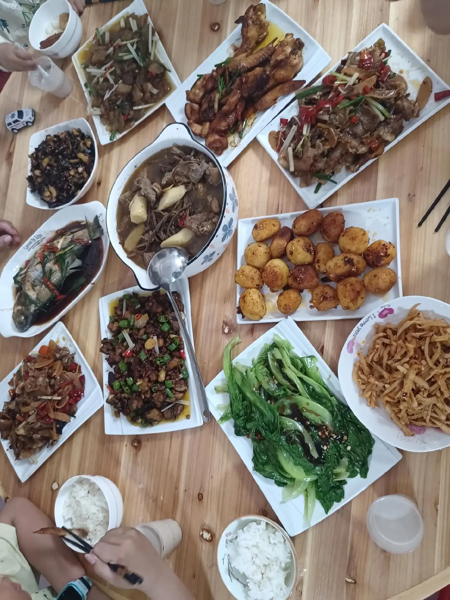 亲自下厨 开饭啦