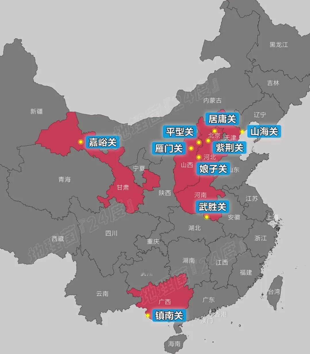 中国“九大关”