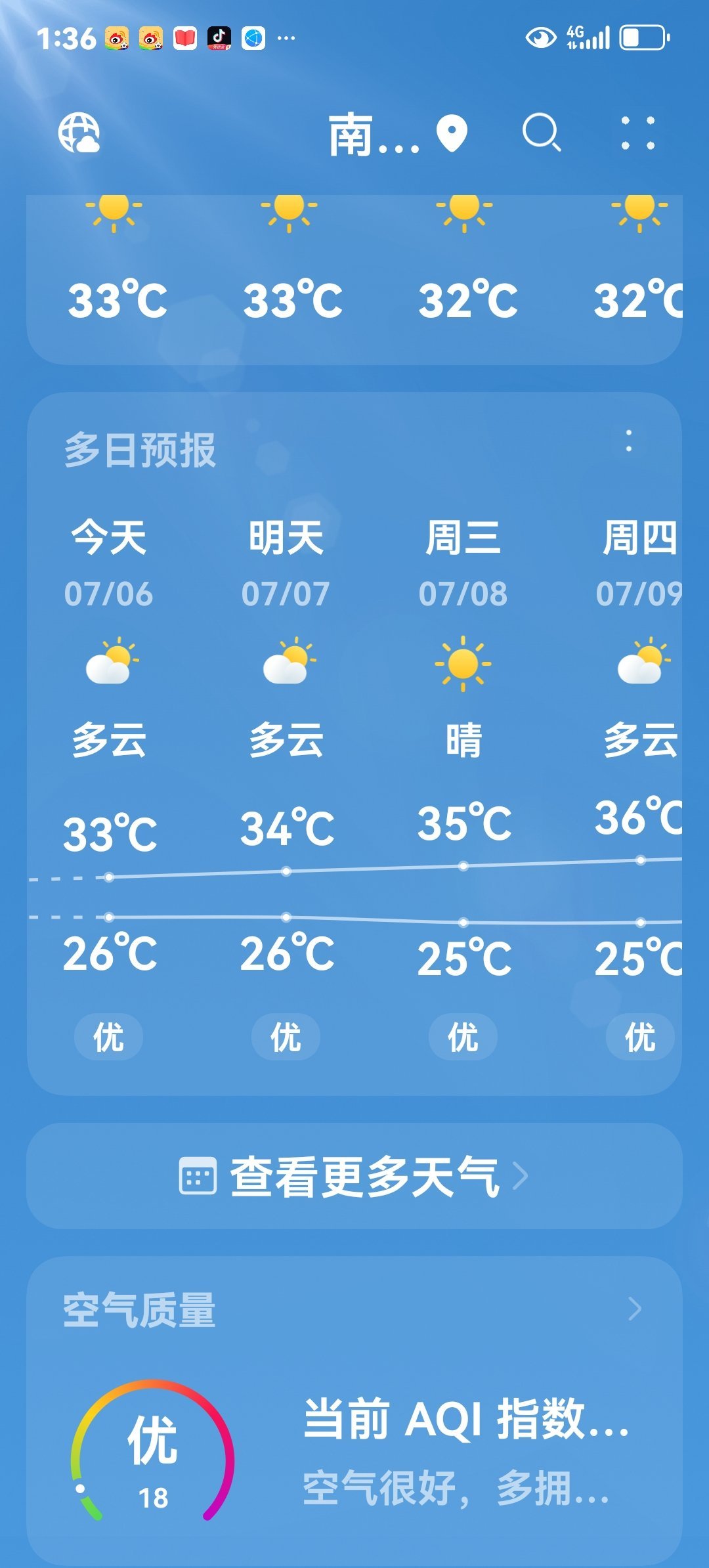 夏天太适合穿浅色裙子，踩着凉拖晃去便利店买冰饮 