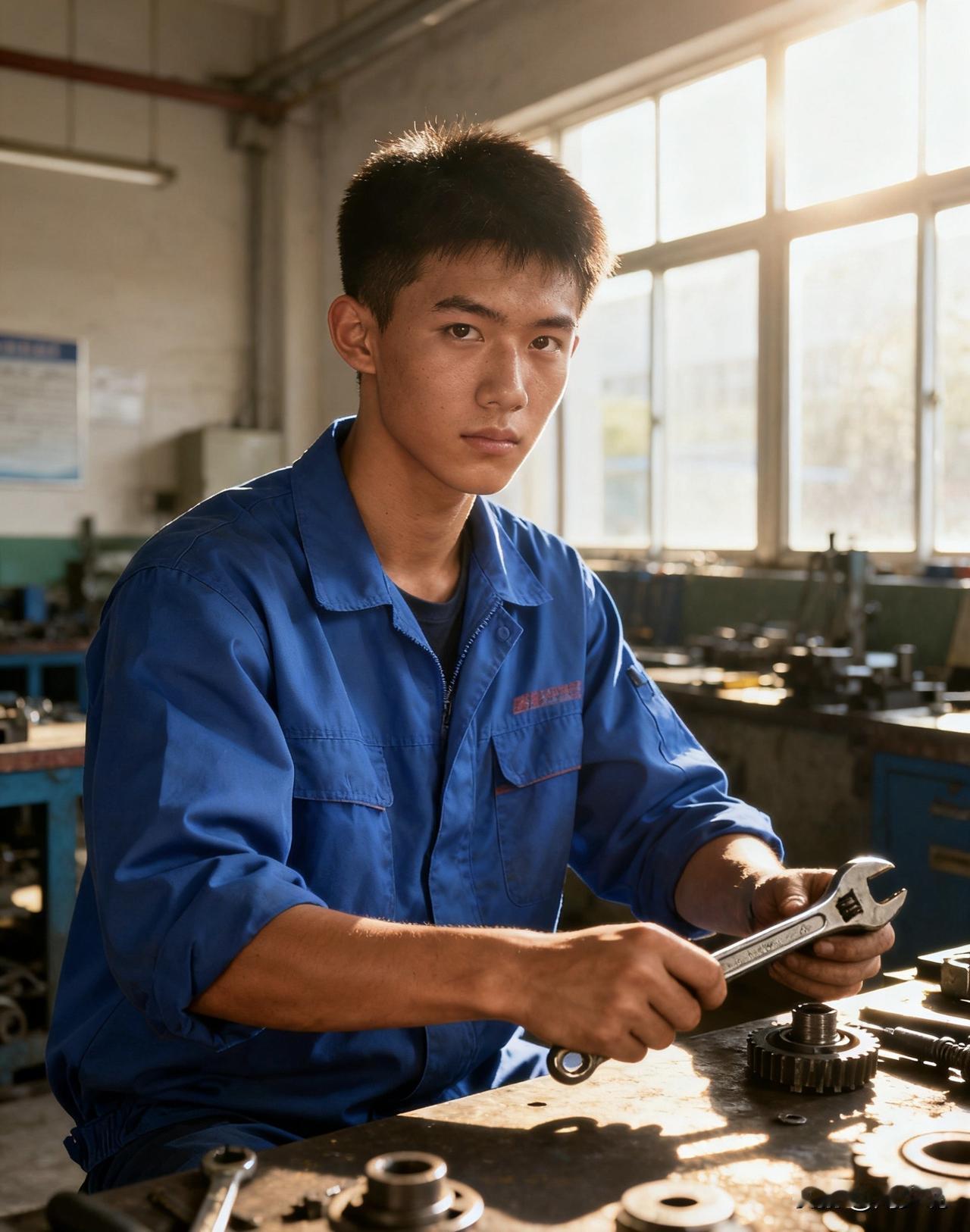 #MCN双量进阶计划# 农民家孩子放弃3.4万学费民办本科，跟着叔叔进厂当学徒，