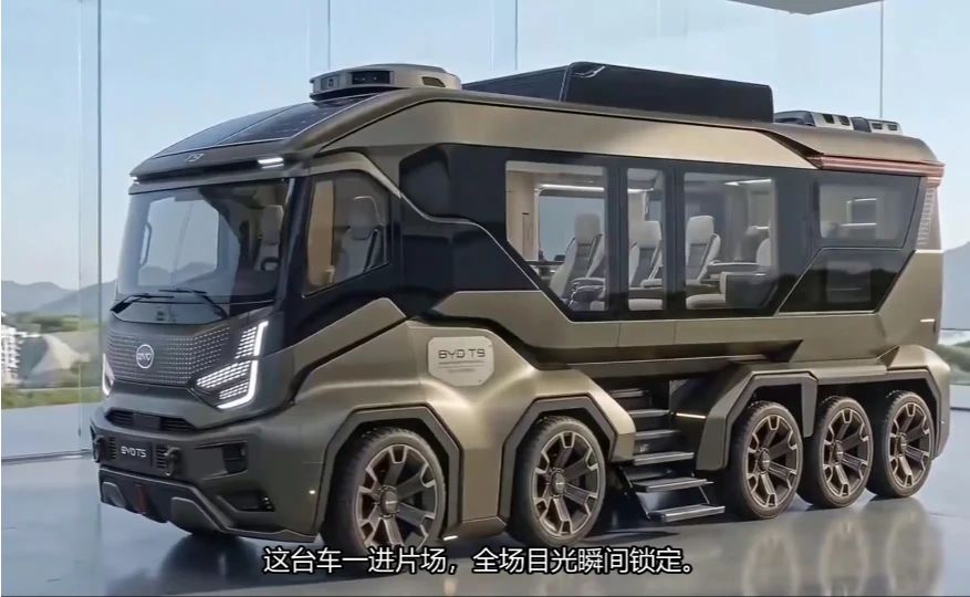 2027款比亚迪T9房车，移动豪宅天花板